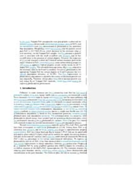 Edited sample, 化学 3: first page of the tracked-changes PDF