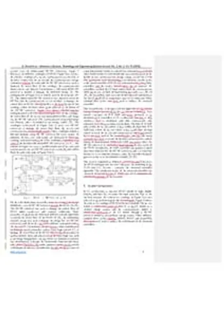 Edited sample, 工学 1: first page of the tracked-changes PDF